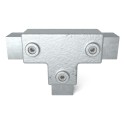 Pieza en T larga Typ 4S-40, 40 mm, Galvanizado (Klemp)