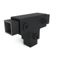 Long T-piece  Typ 4S-40, 40 mm, Black (Klemp)