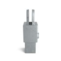 Conector hembra Tipo 42S, 40 mm, Galvanizado (Klemp)