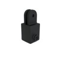 Female single socket Type 42S, 40 mm, Black (Klemp)