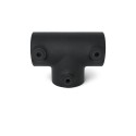 Té long Typ 4C, 33.7 mm, Noir Outdoor (Klemp)