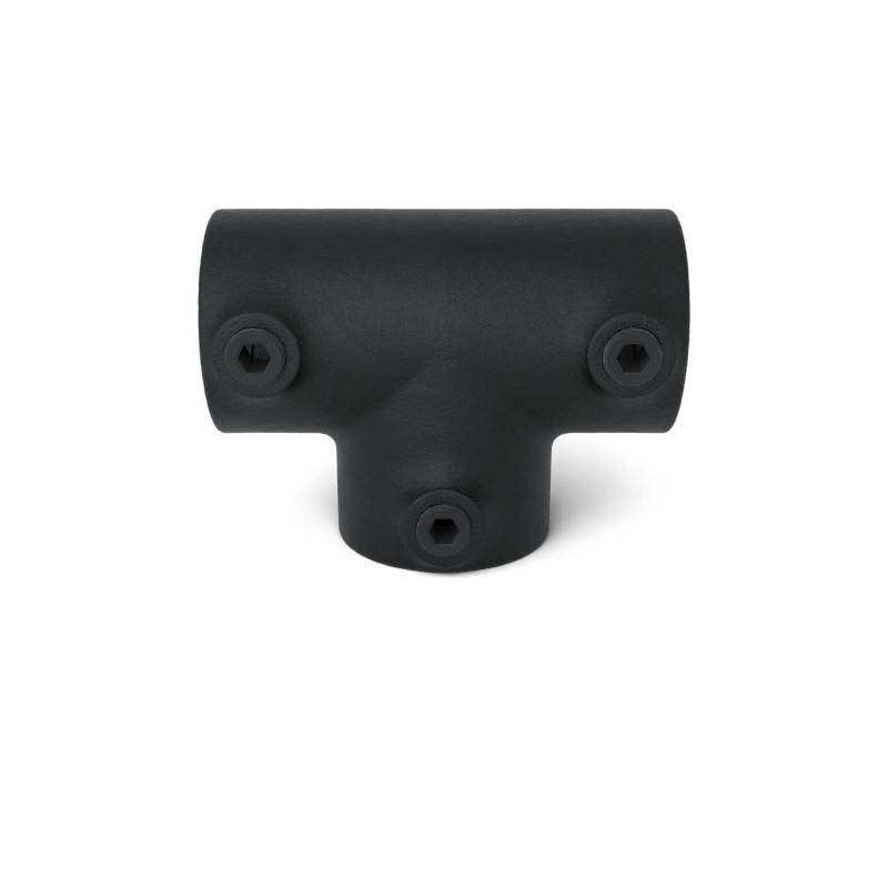 Tee lungo Typ 4D, 42.4 mm, Nero Outdoor (Klemp) - Raccordi per tubi neri