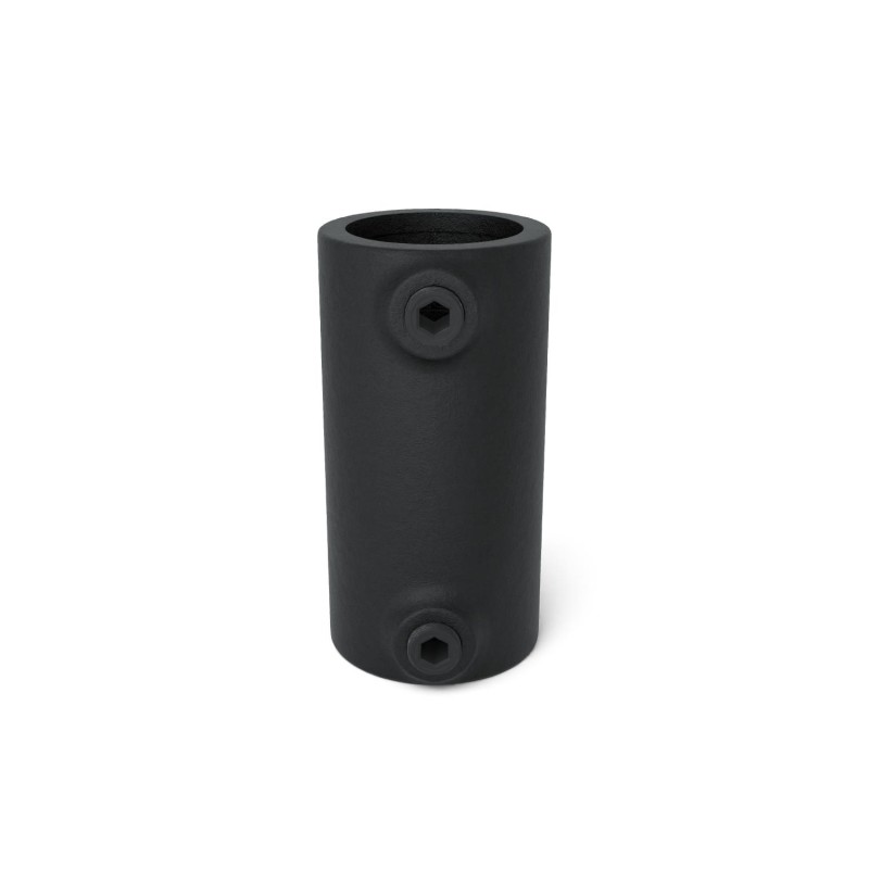 Conector recto Typ 8D, 42.4 mm, Negro Outdoor (Klemp) - Abrazaderas de tubo negras