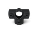 Krzyżak trójgniazdowy Typ 24C, 33.7 mm, Black Outdoor (Klemp)