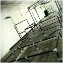 Railing Base FlangeTyp 12E, 48,3 mm, Galvanized (Klemp) Railing Base FlangeTyp 12E, 48,3 mm, Galvanized (Klemp)
