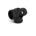 Tee di uscita laterale Typ 24D, 42.4 mm, Nero Outdoor (Klemp)