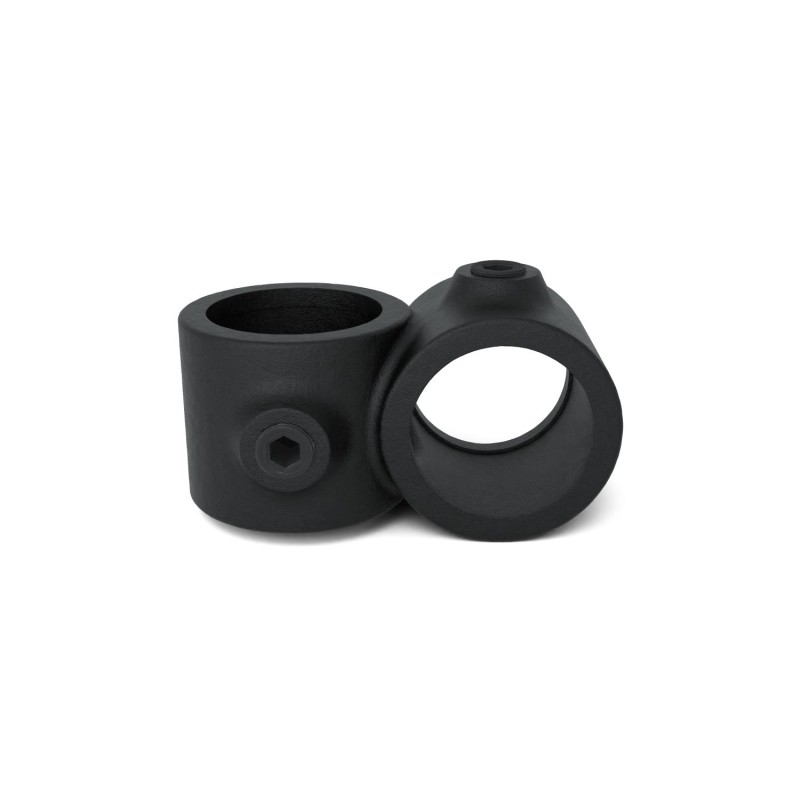 Crossover 90° Typ 28C, 33.7 mm, Nero Outdoor (Klemp) - Raccordi per tubi neri