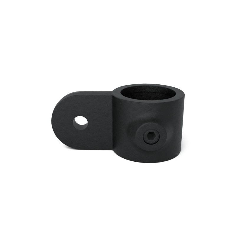 Single Swivel Combination Male Type 36C, 33.7 mm, Black Outdoor (Klemp) - Black Tubefittings