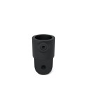 Prise simple femelle Typ 42C, 33.7 mm, Noir Outdoor (Klemp)