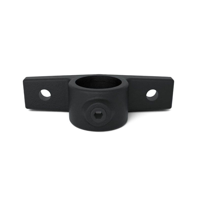 Collier Plaque Double Côté Typ 56C, 33.7 mm, Noir Outdoor (Klemp) - Colliers de serrage noirs