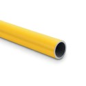 Tubo in acciaio giallo (RAL 1021) 48,3 x 2,90 mm (Klemp)