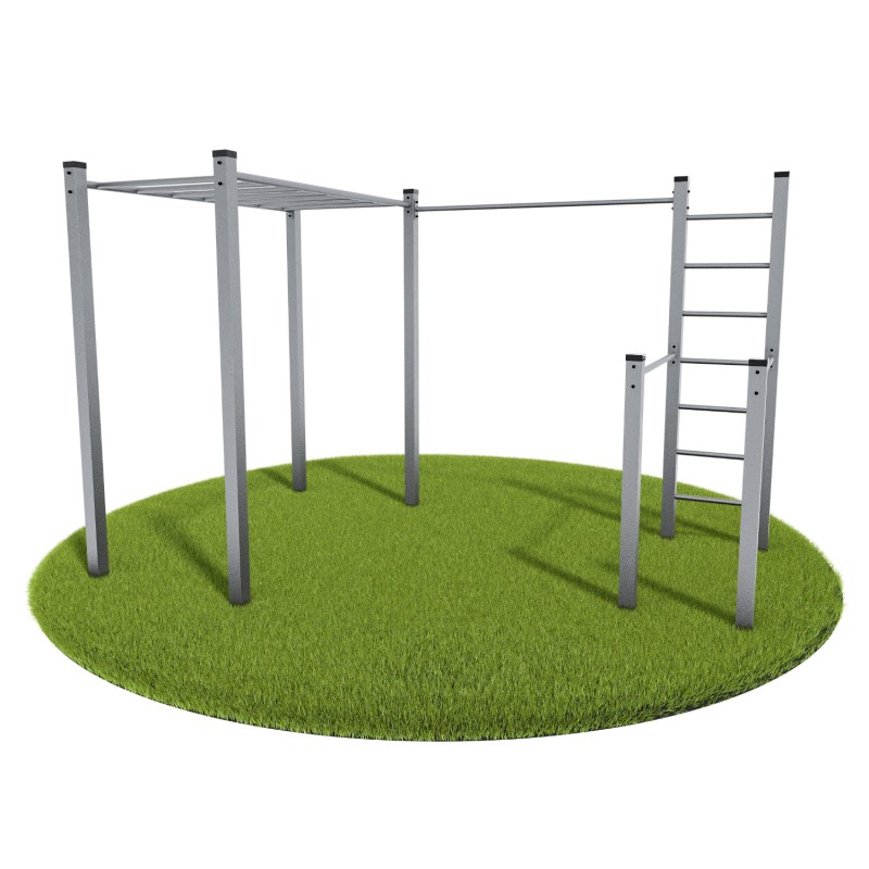 Outdoor Gym - Street Workout Park - Model 10 (Klemp) - Calisthenics Parks