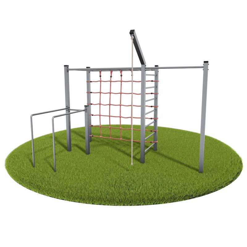 Siłownia Zewnętrzna - Street Workout Park - Model 11 (Klemp) - Siłownie zewnętrzne