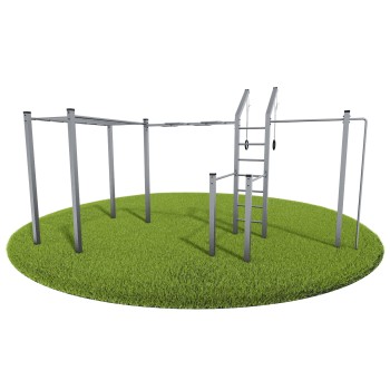 Outdoor Workout Platz - Modell 12 (Klemp)