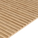 Laguna fluted MDF wall panel - Natural Oak (Klemp)