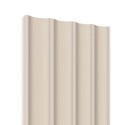 Panneau mural cannelé en MDF Laguna - Beige (Klemp)