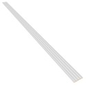 Panel de pared fresado MDF Laguna - Blanco (Klemp)