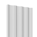 Pannello fresato in MDF Laguna - Bianco (Klemp)
