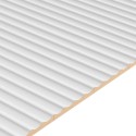 Pannello fresato in MDF Laguna - Bianco (Klemp)