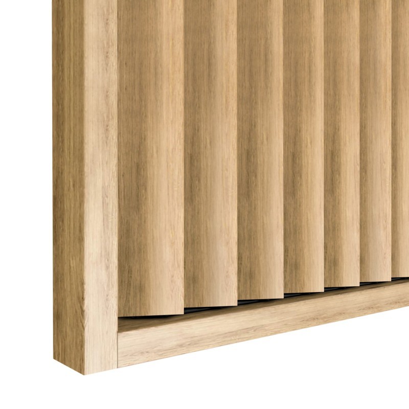 Listelli girevoli in legno - 30x60 mm - Rovere Naturale (Klemp) - Listelli divisori rotanti