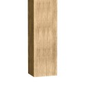 Tasseaux de bois pivotants - 30x60 mm - Chêne Naturel (Klemp)