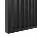 Listelli girevoli in legno - 30x60 mm - Nero (Klemp)