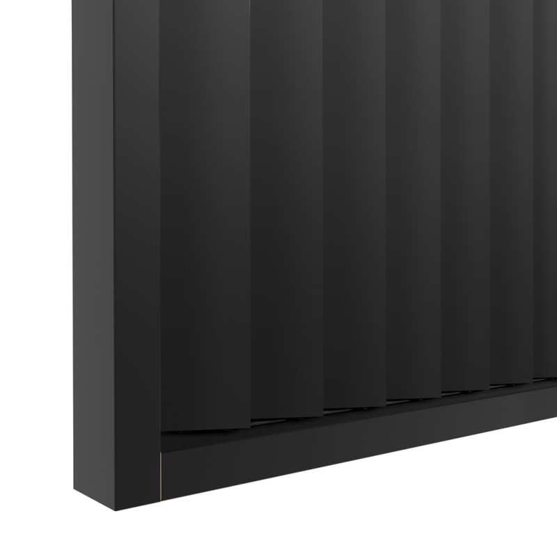 Listelli girevoli in legno - 30x60 mm - Nero (Klemp) - Listelli divisori rotanti