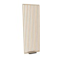 Freestanding slat room divider - 30x60 mm - Natural Oak (Klemp)