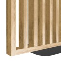 Freistehender Lamellen-Raumteiler - 30x60 mm - Eiche Natur (Klemp)