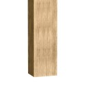 Cloison de séparation autoportante en tasseaux - 30x60 mm - Chêne Naturel (Klemp)