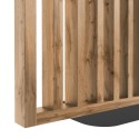 Separador de ambientes de listones autoportante - 30x60 mm - Roble Wotan (Klemp)
