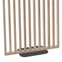 Freestanding slat room divider - 30x60 mm - Sonoma Oak (Klemp)