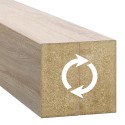 Divisorio autoportante a listelli - 30x60 mm - Rovere Sonoma (Klemp)