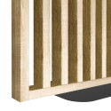 Freestanding slat room divider - 30x60 mm - Sonoma Oak (Klemp)