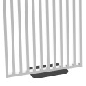 Divisorio autoportante a listelli - 30x60 mm - Bianco (Klemp)
