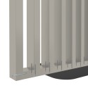 Vrijstaande latten scheidingswand - 30x60 mm - Kasjmier (Klemp)