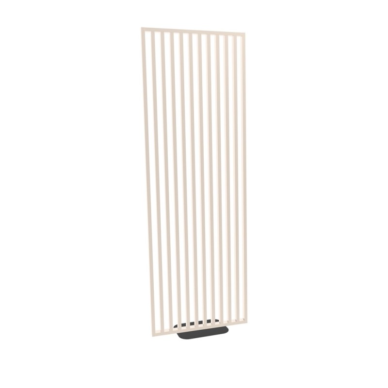 Freestanding slat room divider - 30x60 mm - Beige (Klemp) - Room dividers