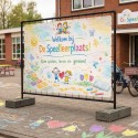 Outdoor presentatiewand - Zwart (Klemp)