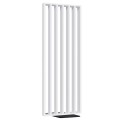 Separador de ambientes de listones autoportante - 22x70 mm - Blanco (Klemp)