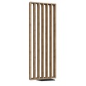 Freestanding slat room divider - 22x70 mm - Natural Oak (Klemp)