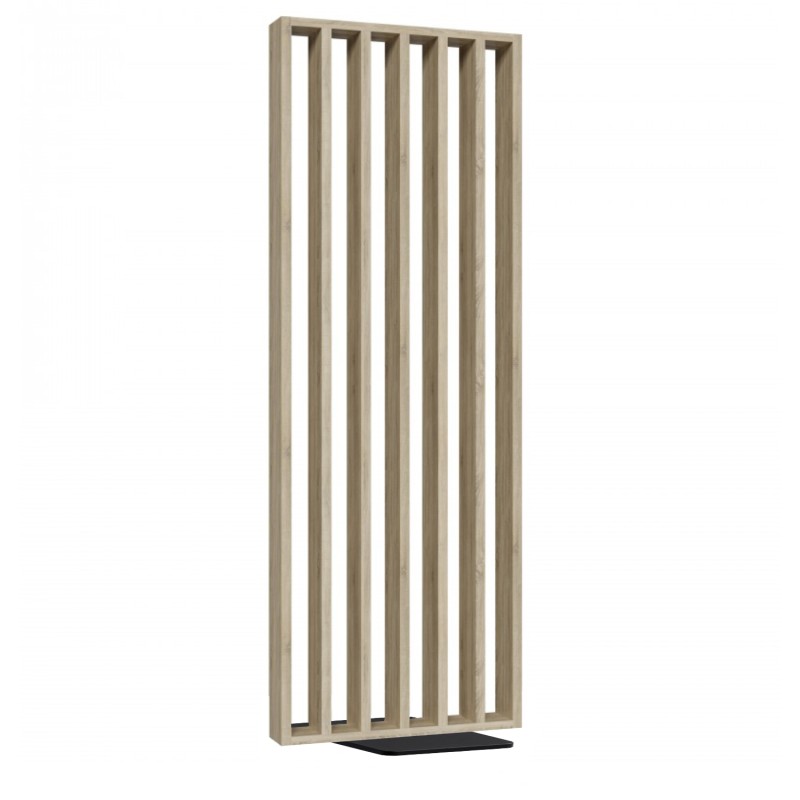 Divisorio autoportante a listelli - 22x70 mm - Rovere Sonoma (Klemp) - Parete a doghe