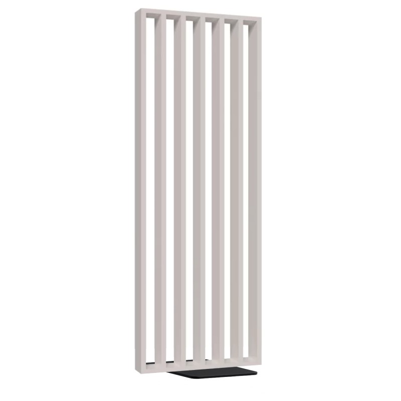 Freistehender Lamellen-Raumteiler - 22x70 mm - Kaschmir (Klemp) - Freistehende Trennwand