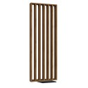 Divisorio autoportante a listelli - 22x70 mm - Noce (Klemp)