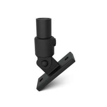 Base girevole Typ 51E, 48,3 mm, Nero Outdoor (Klemp)