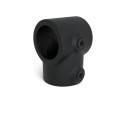 T-Stück Typ 2E, 48.3 mm, Schwarz Outdoor (Klemp)