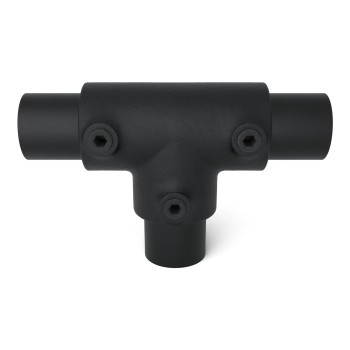Tee lungo Typ 4E, 48.3 mm, Nero Outdoor (Klemp)
