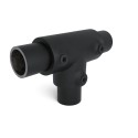 Té long Typ 4E, 48.3 mm, Noir Outdoor (Klemp)