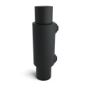 Conector recto Typ 8E, 48.3 mm, Negro Outdoor (Klemp)