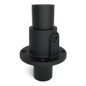 Brida, redonda Typ 10E, 48.3 mm, Negro Outdoor (Klemp)