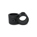 Croisement 90° Typ 28E, 48.3 mm, Noir Outdoor (Klemp)